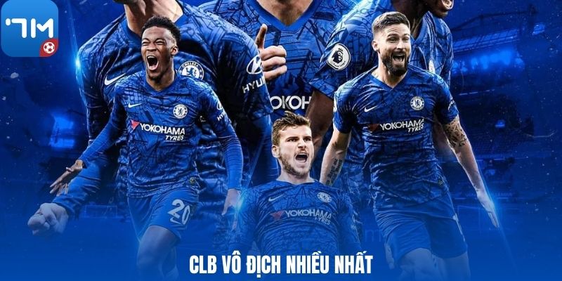 CLB vô địch nhiều nhất