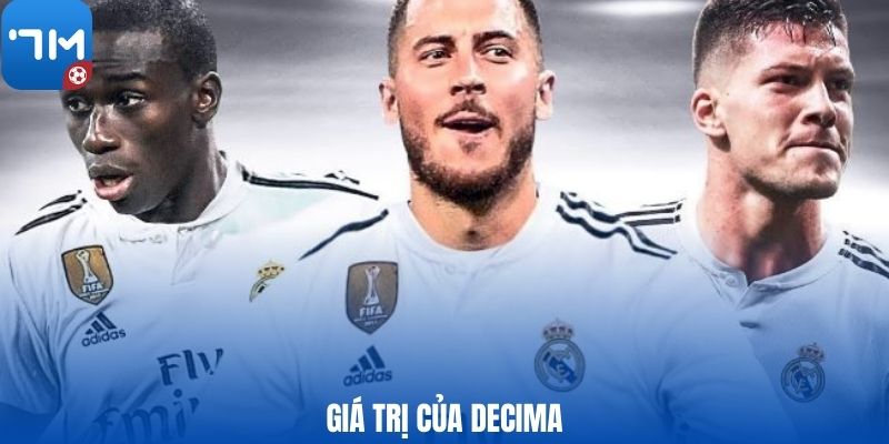 Giá trị của Decima