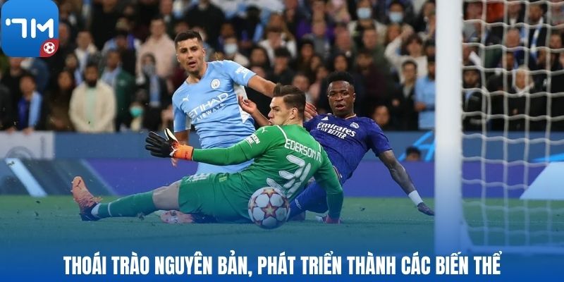 Thoái trào nguyên bản, phát triển thành các biến thể