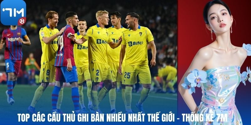 Top Các Cầu Thủ Ghi Bàn Nhiều Nhất Thế Giới – Thống Kê 7M